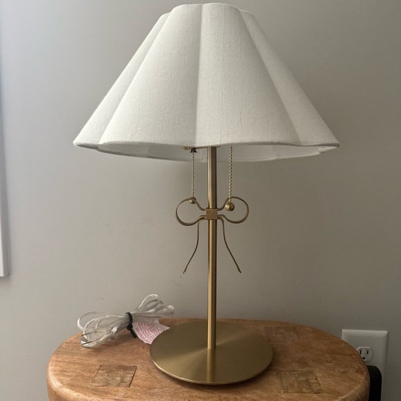Stick Lamp with Bow Brass - Threshold designed with Studio McGee - Picture 5 of 6